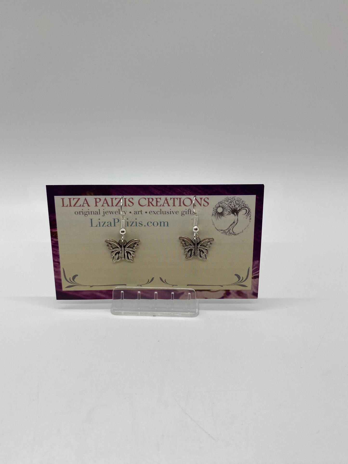 Liza Paizis Butterfly Earrings