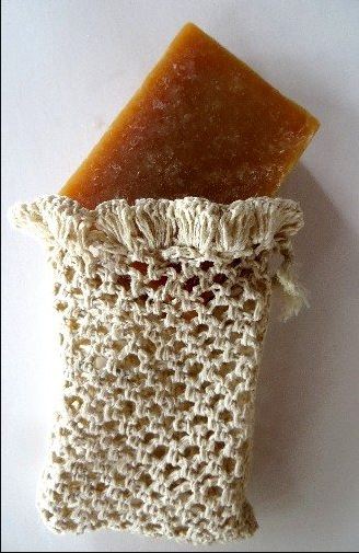Silk Soap Scrub Bag