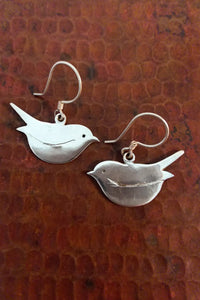 Little Bird Sterling Silver Earrings