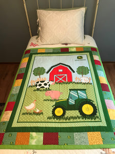 Quilted baby/toddler blanket