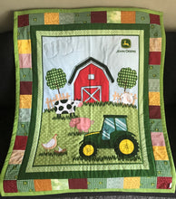 Load image into Gallery viewer, Quilted baby/toddler blanket
