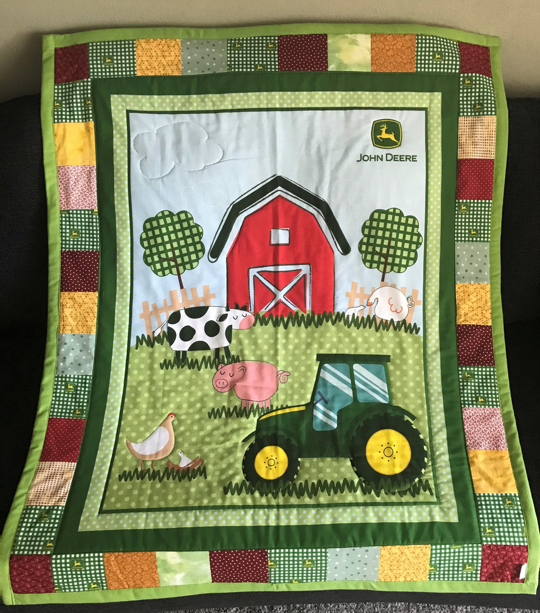Quilted baby/toddler blanket