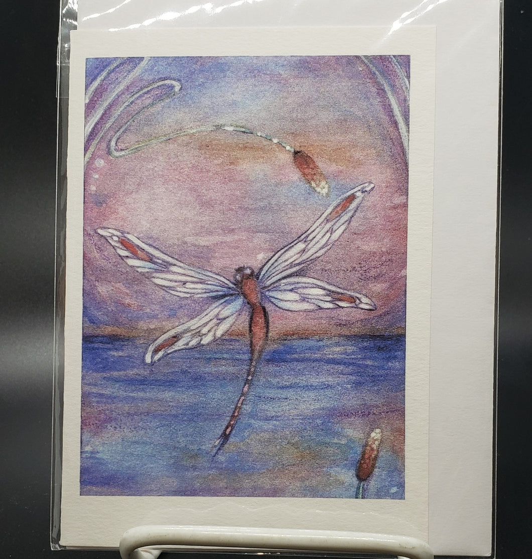 Liza Paizis 'Tranquillity' Card
