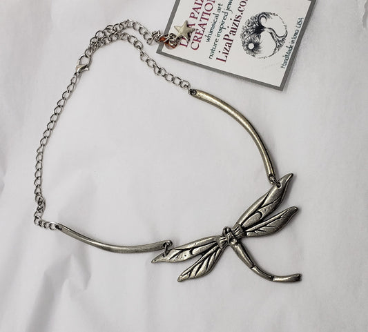 Liza Paizis Dragonfly Choker Necklace