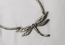 Load image into Gallery viewer, Liza Paizis Dragonfly Choker Necklace
