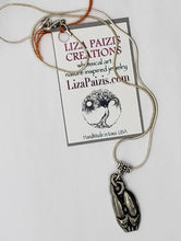 Load image into Gallery viewer, Liza Paizis Twin Cats Pendant Necklace
