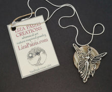 Load image into Gallery viewer, Liza Paizis Angel MOP Pendant Necklace

