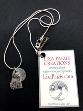Load image into Gallery viewer, Liza Paizis Cat MOP Small Pendant Necklace
