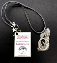 Load image into Gallery viewer, Liza Paizis Large Mermaid Pendant Necklace
