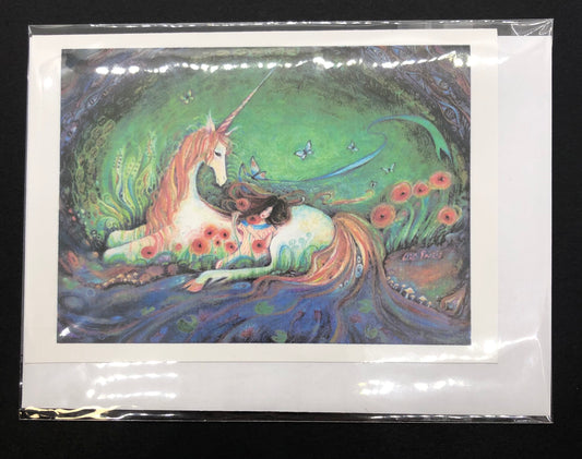 Liza Paizis 'Sleeping Innocence' Card