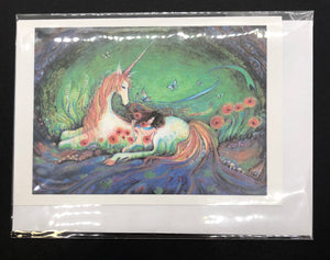 Liza Paizis 'Sleeping Innocence' Card