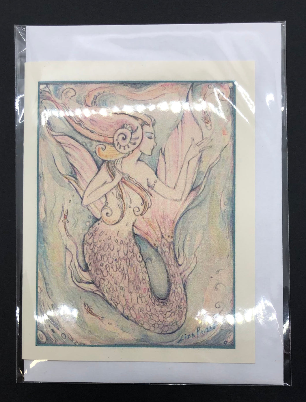 Liza Paizis 'Sea Maiden' Print