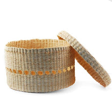Load image into Gallery viewer, Round Basket With Lid
