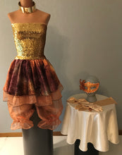 Load image into Gallery viewer, Orange Circus Woman&#39;s Costume
