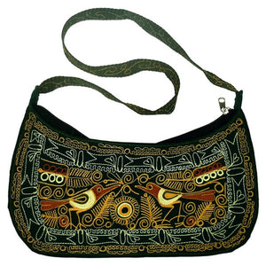 Embroidered Handbag Half Moon Colca Canyon Peru