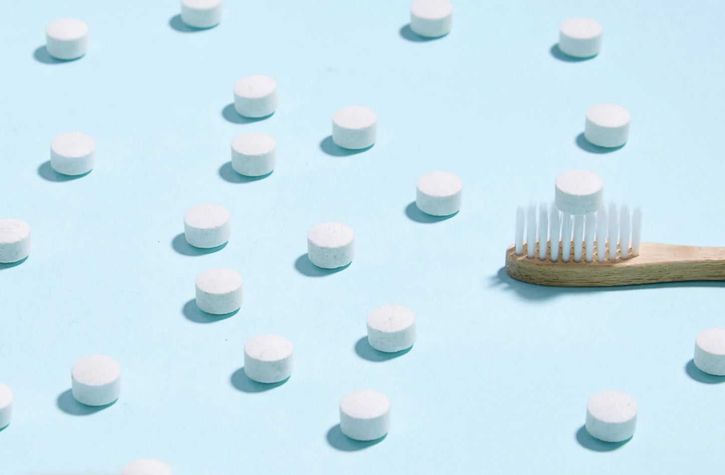 Huppy Peppermint Toothpaste Tablets