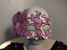 Load image into Gallery viewer, Purple, Black and Gold Circus Woman Costume
