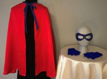 Load image into Gallery viewer, Children&#39;s Red Superhero Costume Kit
