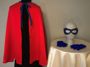 Children's Red Superhero Costume Kit