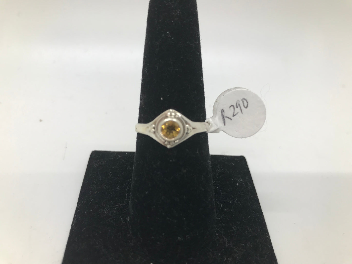 Sterling Silver Small Stone Rings