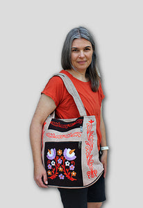 Fancy Ari Embroidery - cotton bag