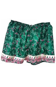 Silk Shorts Elastic waist