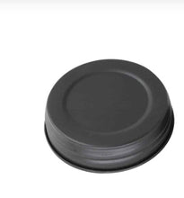 Load image into Gallery viewer, Black Vintage Reproduction Mason Jar lids
