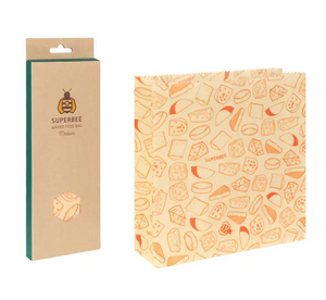 Waxed Food Bags Single - Medium
