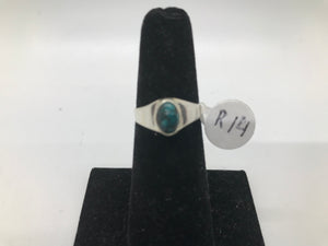 Sterling Silver Small Stone Rings