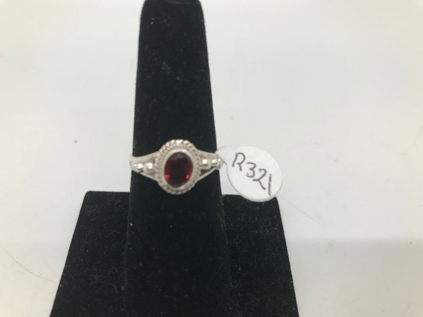 Sterling Silver Small Stone Rings