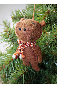 Colorful Felt Animal Ornament