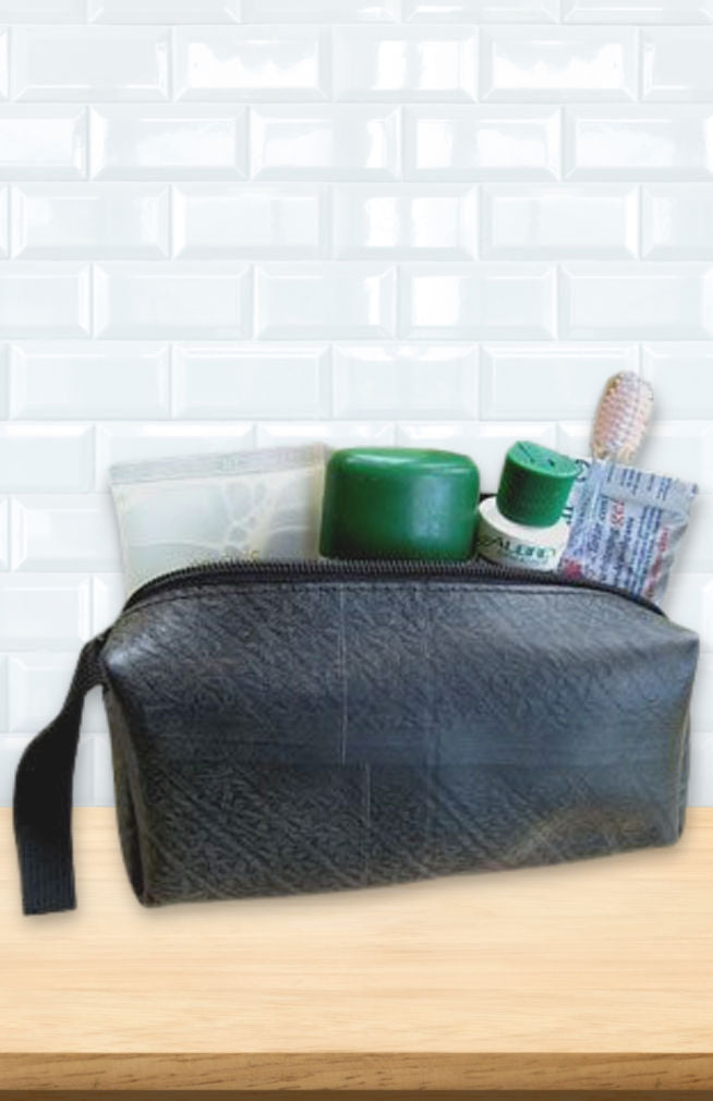 Recycled Tire Toiletry Bag