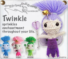 Load image into Gallery viewer, Twinkle the Fairy String Doll Keychain
