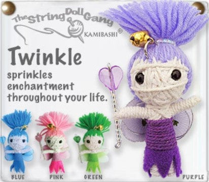 Twinkle the Fairy String Doll Keychain
