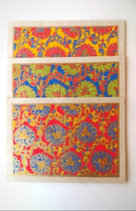 Card Set - Tibetan Flower Design