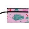 Recycled Feed Bag Double Zip Case