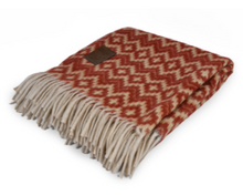 Load image into Gallery viewer, Chacana Reversible Brushed Alpaca Blanket
