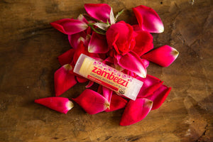 Zambeezi Organic Wild Rose Lip Balm
