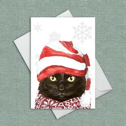Cute Cat Christmas Cards