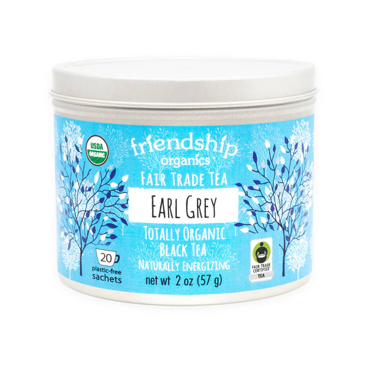 Earl Grey Black Tea, Organic and Fair Trade Certified Tin