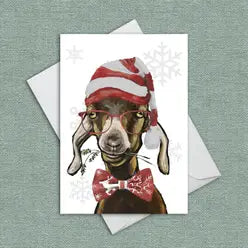 Cute Farm Animal Christmas Cards
