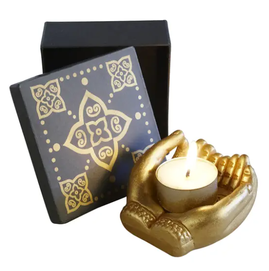 Hands 2 Candleholder