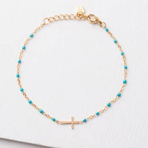 Hannah Cross Bracelet
