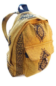 Backpack Small Cotton Blockprinted