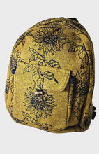 Load image into Gallery viewer, Backpack Small Cotton Blockprinted

