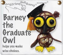 Load image into Gallery viewer, Barney the Owl String Doll
