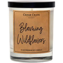 Load image into Gallery viewer, Blooming Wildflowers | 100% Soy Wax Candle
