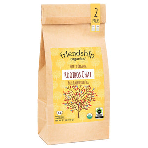 Rooibos Chai Herbal Tea, Organic and Fair Trade Certified Bag