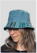 Load image into Gallery viewer, Hemp &amp; Gyari Bucket Hat
