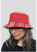 Load image into Gallery viewer, Hemp &amp; Gyari Bucket Hat
